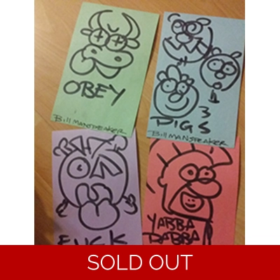 Cards drawn by BIL..